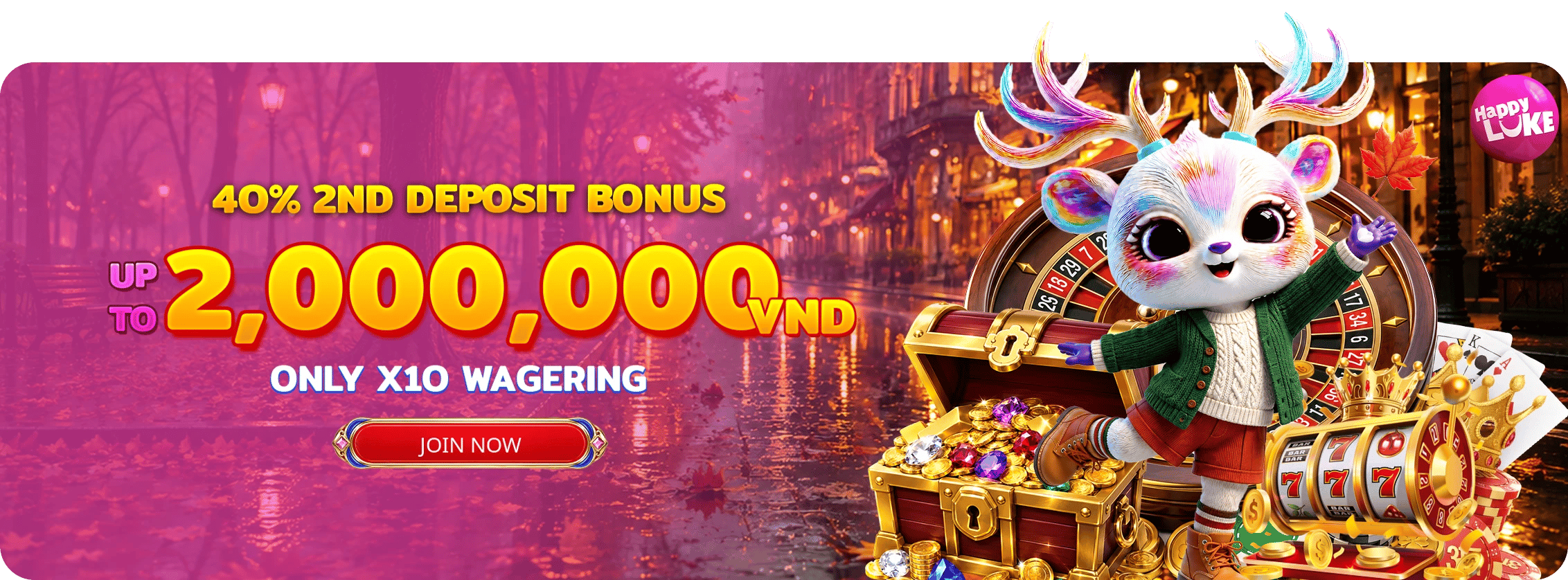 2nd Deposit Bonus!