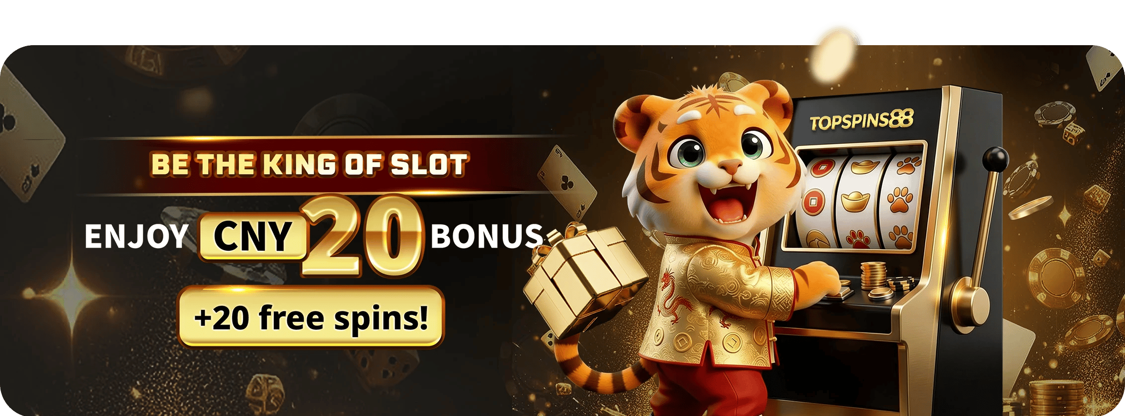 EN - Be the king of slot  - Daily reload bonus