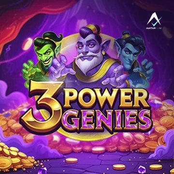 รวมเกมสล็อตทุกค่าย - 3 Power Genies