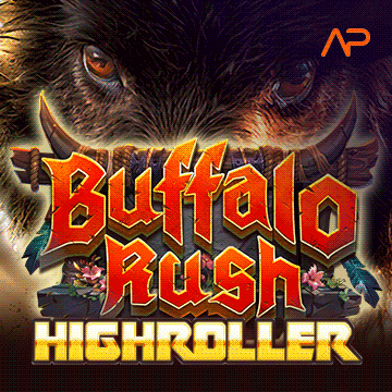 รวมเกมสล็อตทุกค่าย - Buffalo Rush HIGHROLLER
