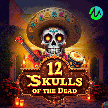 รวมเกมสล็อตทุกค่าย - 12 Skulls of the Dead