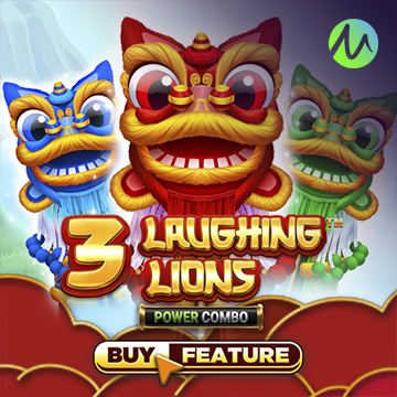 รวมเกมสล็อตทุกค่าย - 3 Laughing Lions Power Combo