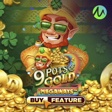 รวมเกมสล็อตทุกค่าย - 9 Pots of Gold Megaways