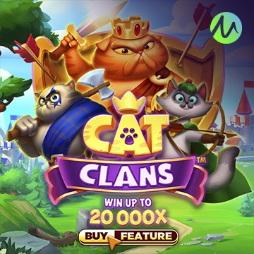 รวมเกมสล็อตทุกค่าย - Cat Clans