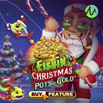 รวมเกมสล็อตทุกค่าย - Fishin Christmas Pots of Gold