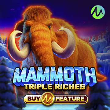 รวมเกมสล็อตทุกค่าย - Mammoth Triple Riches