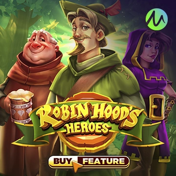 รวมเกมสล็อตทุกค่าย - Robin Hood's Heroes