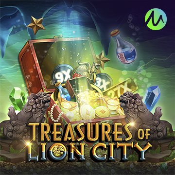 รวมเกมสล็อตทุกค่าย - Treasures of Lion City