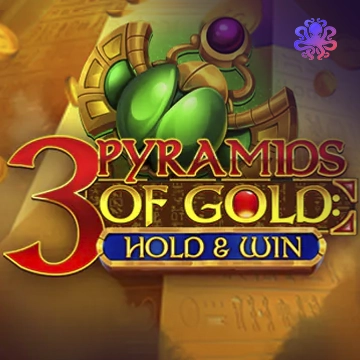 รวมเกมสล็อตทุกค่าย - 3 Pyramids of Gold: Hold & Win