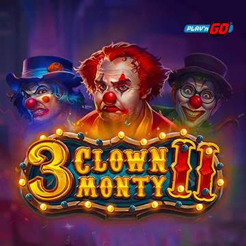 รวมเกมสล็อตทุกค่าย - 3 Clown Monty II