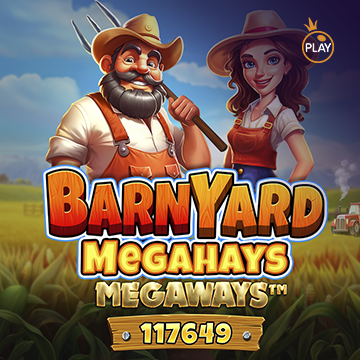 รวมเกมสล็อตทุกค่าย - Barnyard Megahays Megaways
