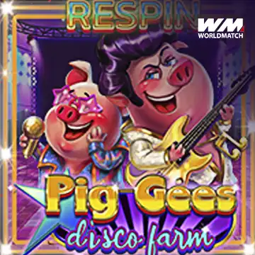 รวมเกมสล็อตทุกค่าย - Pig Gees - Disco Farm