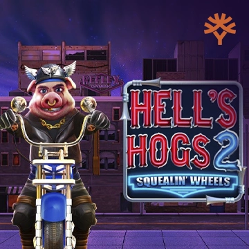 รวมเกมสล็อตทุกค่าย - Hell`s Hogs 2 Squealin` Wheels