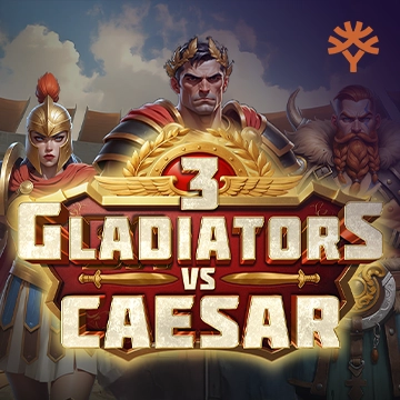 รวมเกมสล็อตทุกค่าย - 3 Gladiators vs Caesar