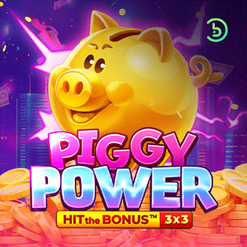 รวมเกมสล็อตทุกค่าย - Piggy Power: Hit the Bonus