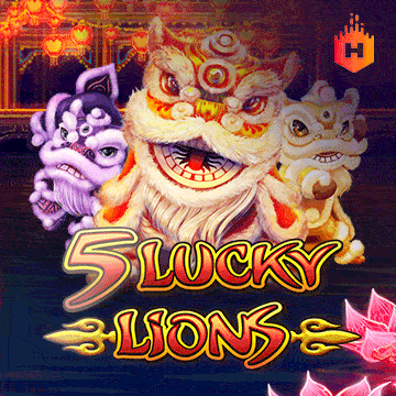 รวมเกมสล็อตทุกค่าย - 5 Lucky Lions
