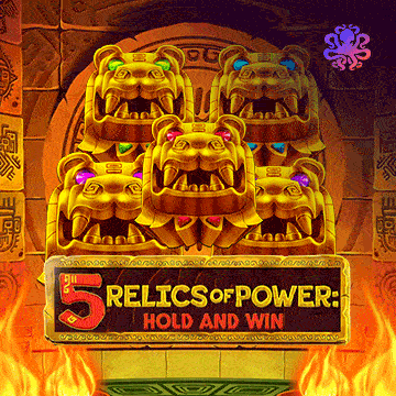 รวมเกมสล็อตทุกค่าย - 5 Relics of Power: Hold & Win