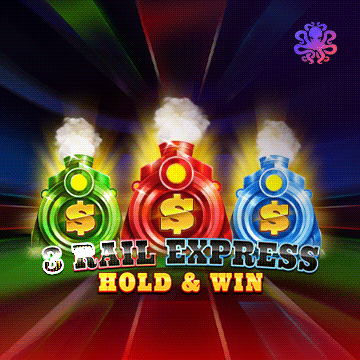 รวมเกมสล็อตทุกค่าย - 3 Rail Express: Hold & Win