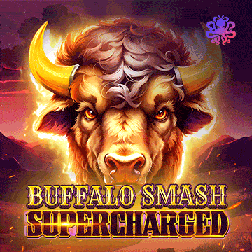 รวมเกมสล็อตทุกค่าย - Buffalo smash : Supercharged